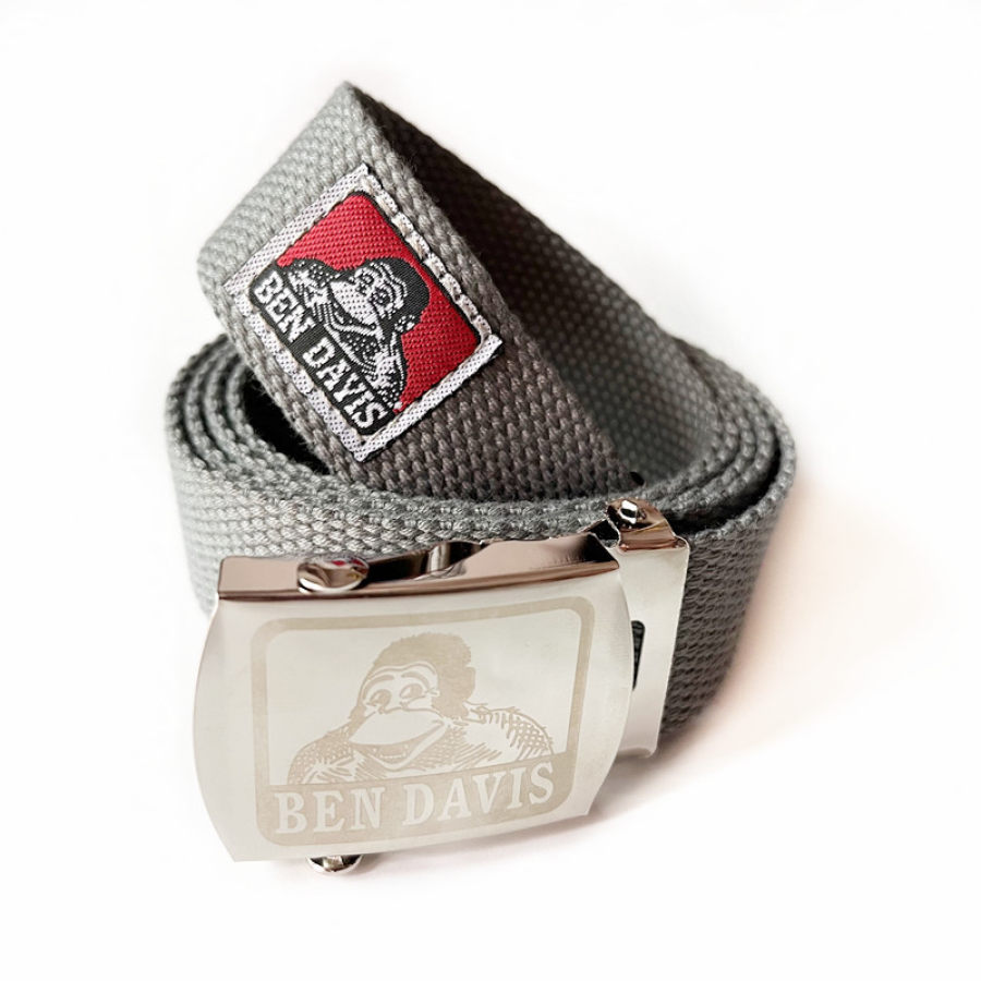

Men's Vintage Outdoor Canvas Belt Automatic Buckle Work Belt