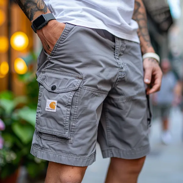 Cargo Shorts With Functional Pockets And Stylish Design For Everyday Wear - Wayrates.com 
