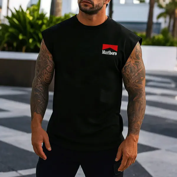 Stylish Sleeveless Tee For Men - Perfect For Summer Outdoors - Wayrates.com 