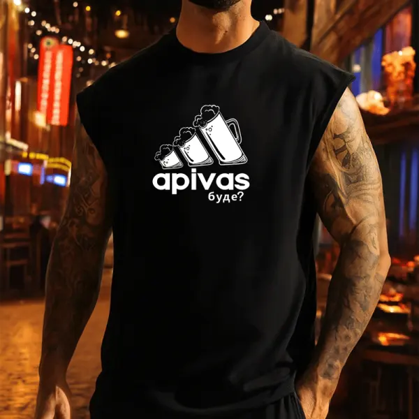 Stylish Sleeveless Graphic Tee For Casual Nights Out - Wayrates.com 