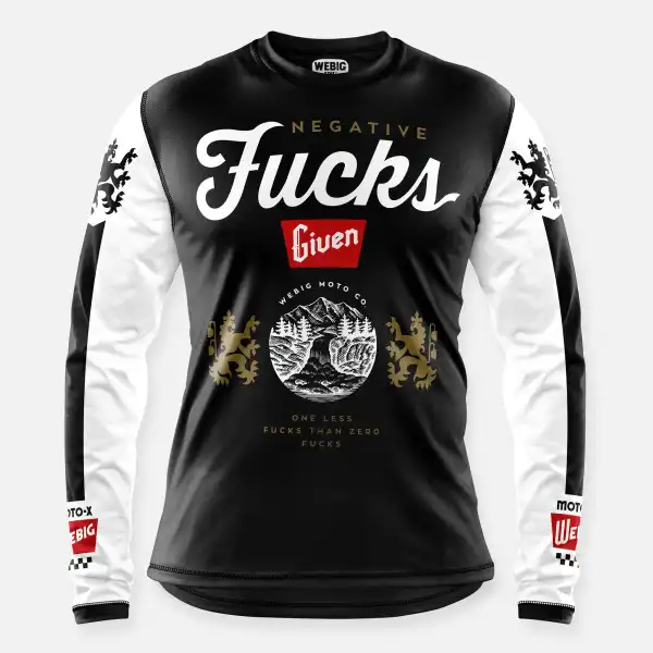 LESS THAN ZERO MOTO JERSEY BLACK - Ootdyouth.com 