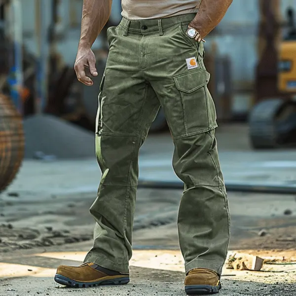 Cargo Pants With Multi-Pockets For Outdoor Work And Casual Wear - Ootdyouth.com 