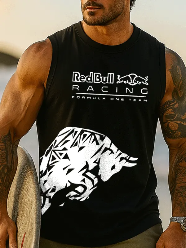 Men's Graphic Tank Top For Beach And Casual Wear - Menwyx.com 