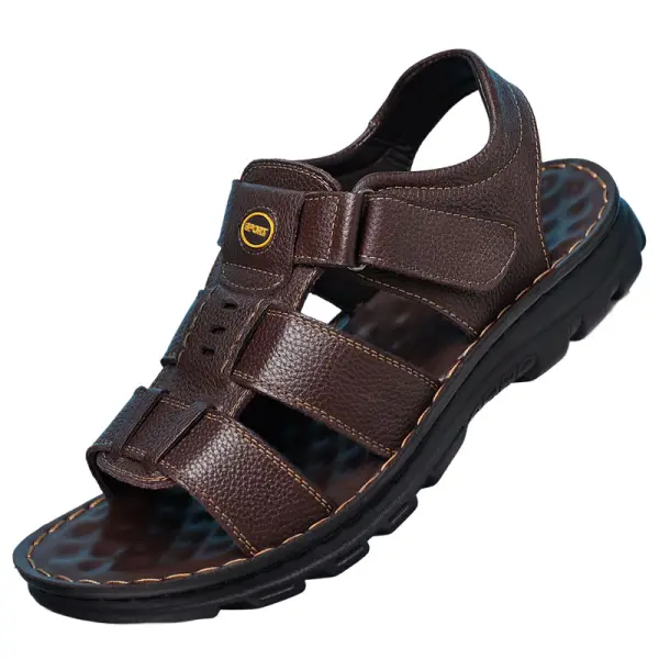Men's Vintage Outdoor Beach Surf Leather Sandals - Cotosen.chimpone.com 