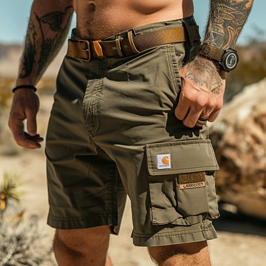 

Tactical Cargo Shorts For Men - Perfect For Outdoor Adventures And Casual Wear