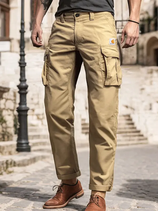 Carhartt Men's Khaki Cargo Pants - Pragmaace.com 