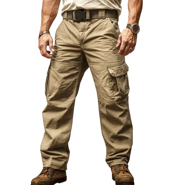 Men's Tactical Cargo Pants With Multiple Pockets For Outdoor Adventures - Cotosen.chimpone.com 