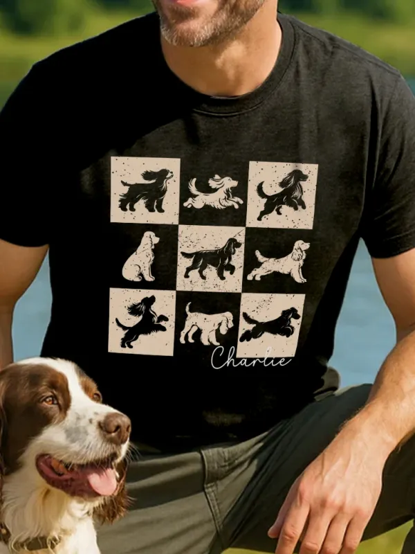 Dog Lover Graphic T-Shirt - Simplyion.com 