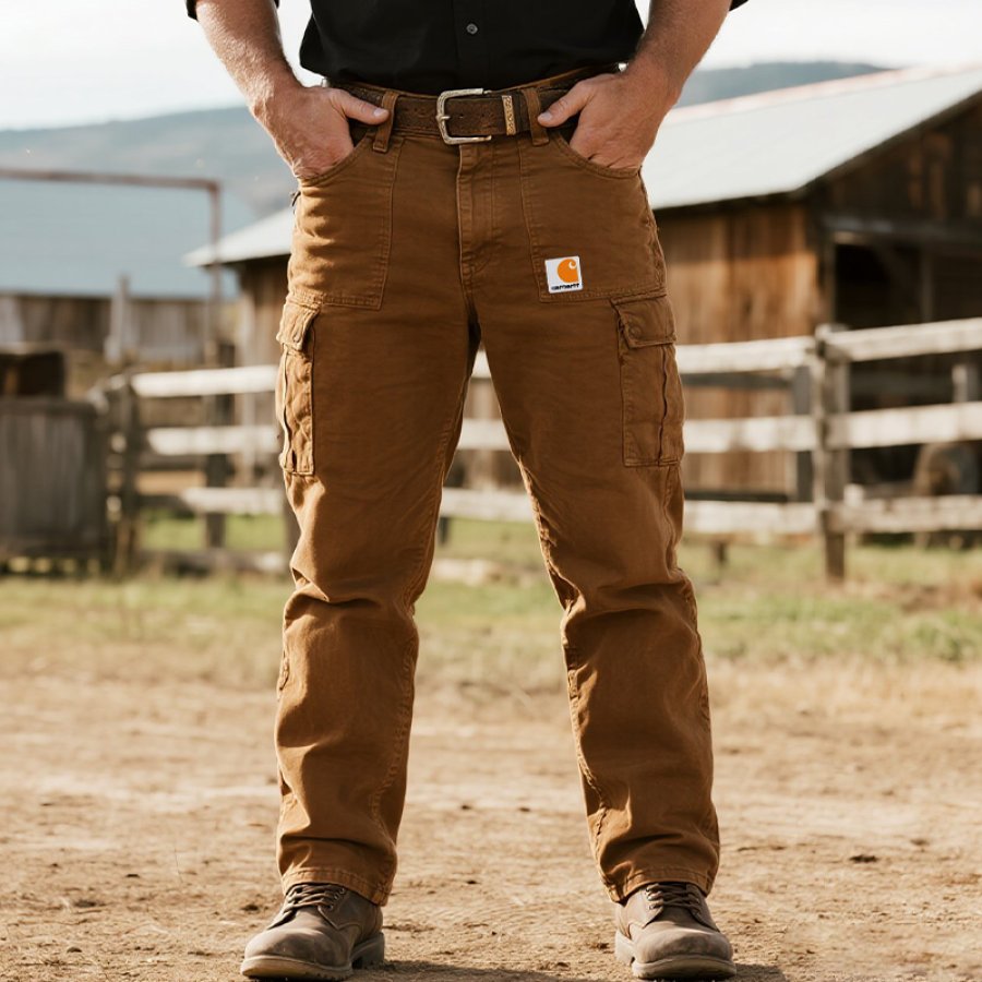 

Men's Vintage Multi-function Pockets Cargo Work Pants
