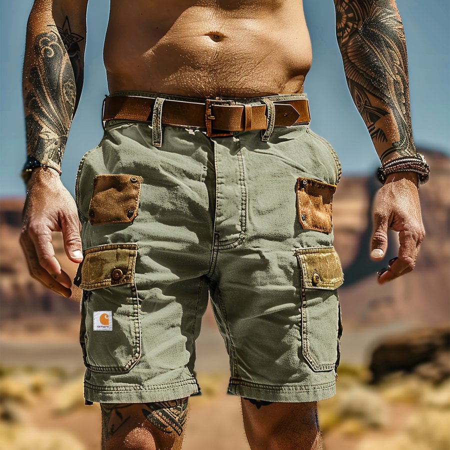 

Men's Vintage Cargo Shorts: Durable And Stylish For Everyday Wear