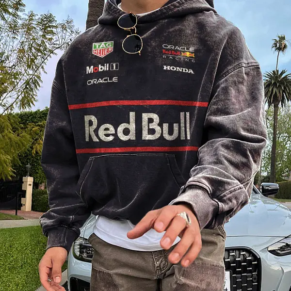 Racing-Inspired Graphic Hoodie For Men - Perfect For Casual And Sporty Looks - Wayrates.com 