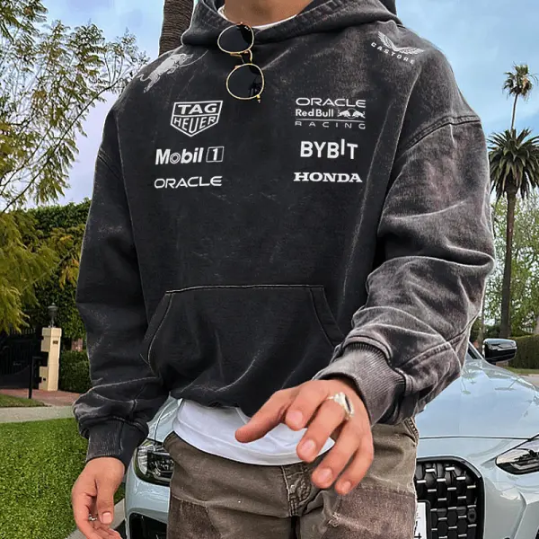 Fashionable Racing-Inspired Hoodie For Men - Perfect For Casual And Sporty Looks - Wayrates.com 