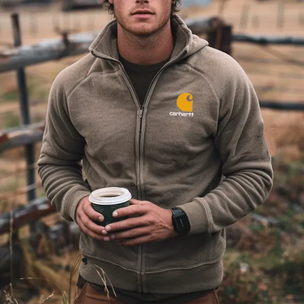 Cozy Full-Zip Hoodie For Outdoor Adventures - Wayrates.com 