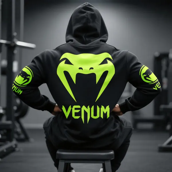 Large Size Loose Comfortable Breathable Hooded Sweatshirt Fitness Sports Extreme Fighting Sweatshirt - Upgradecool.com 