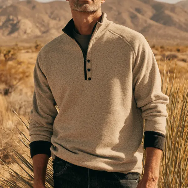 Stylish Quarter-Zip Pullover For Outdoor Adventures - Wayrates.chimpone.com 