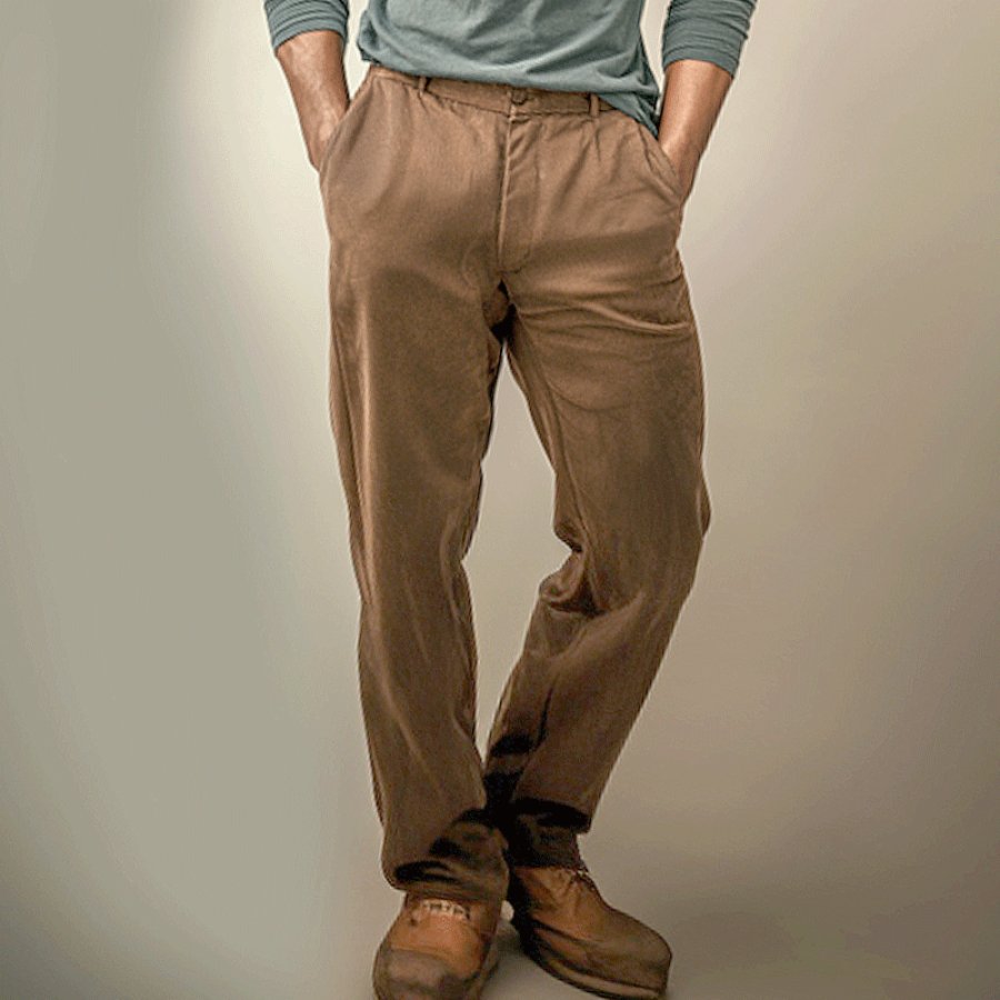 

Corduroy Stylish Men's Casual Trousers With Comfortable Fit And Versatile Design