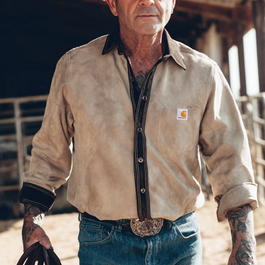 

Durable Work Shirt With Classic Design And Comfortable Fit