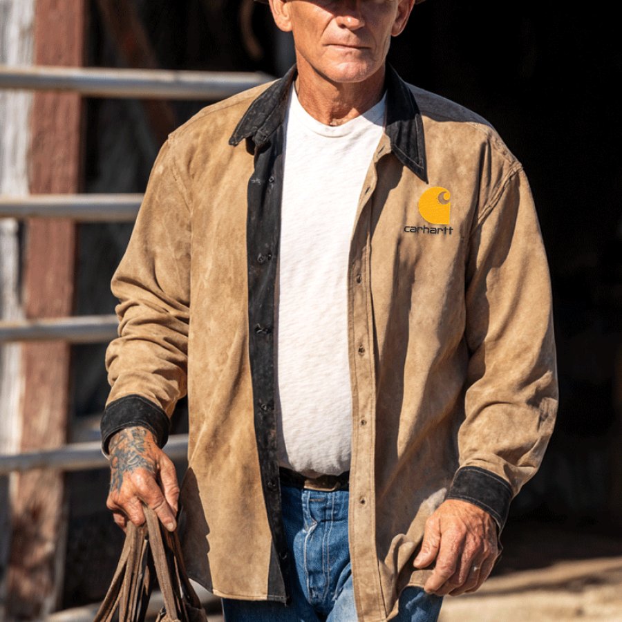 

Durable Workwear Jacket For Men - Perfect For Outdoor Activities And Everyday Wear