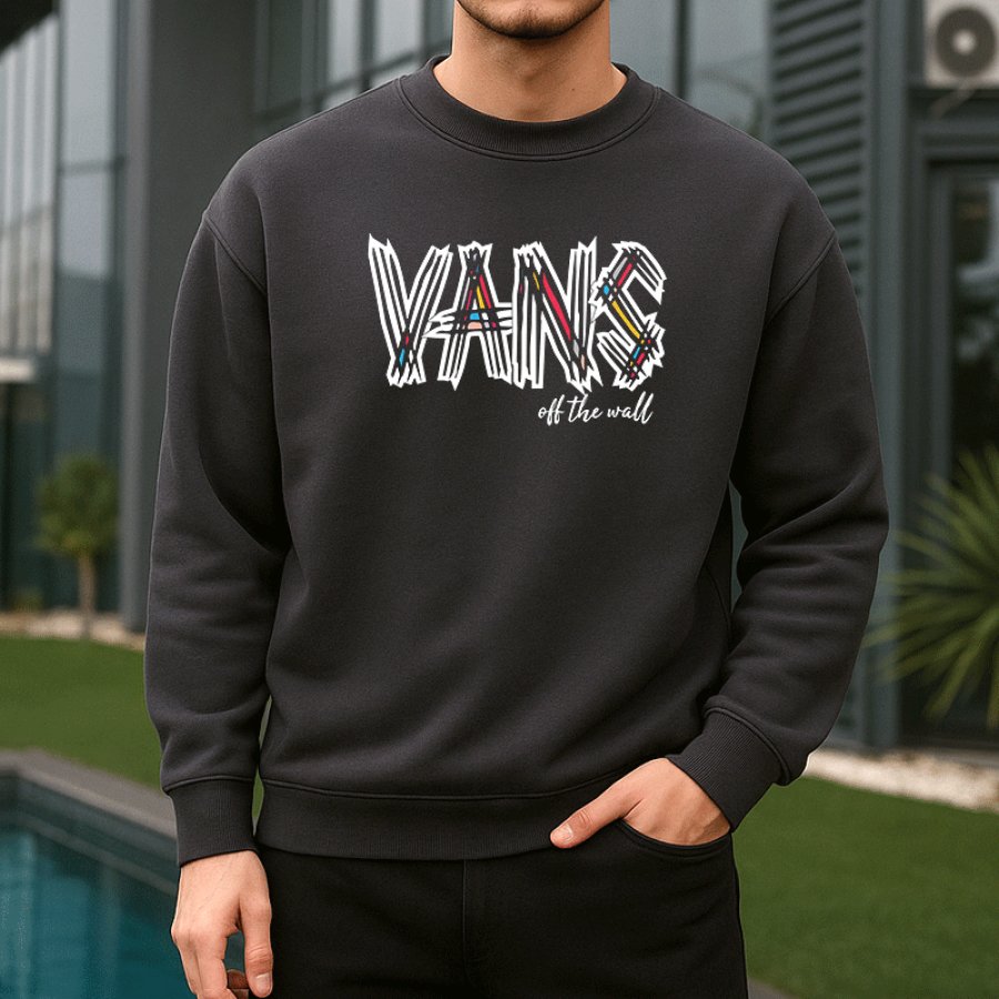

Stylish Graphic Print Sweatshirt For Men Perfect For Casual Wear And Everyday Use