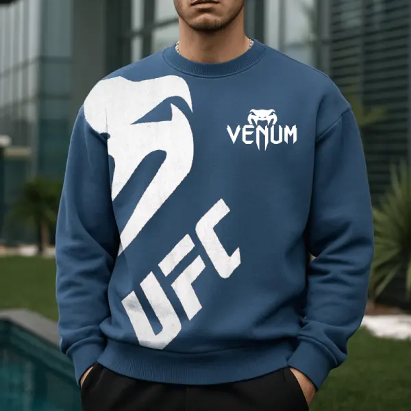 Sporty Graphic Sweatshirt For Casual Wear - Wayrates.com 