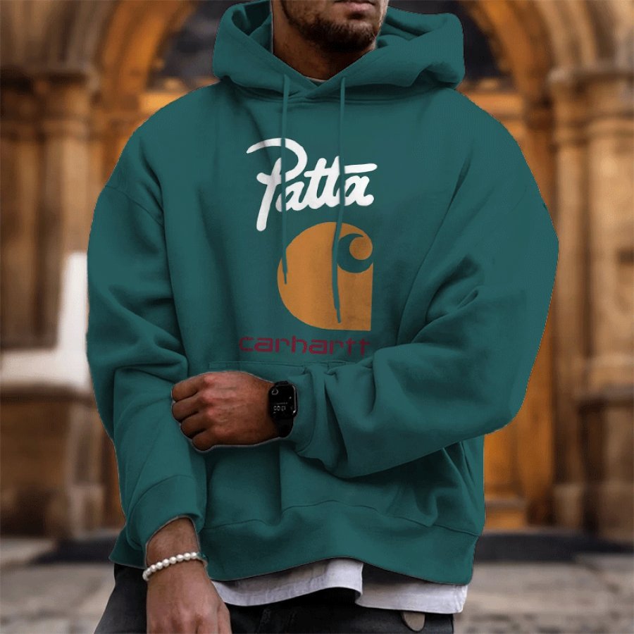 

Carhartt Stylish Hoodie With Iconic Logo Design For Casual Wear