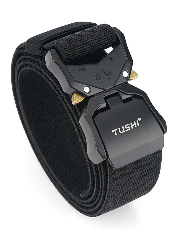Unisex Vintage Outdoor Belt Buckle Tactical Multi-Function Workwear Belt - Wantbright.com 