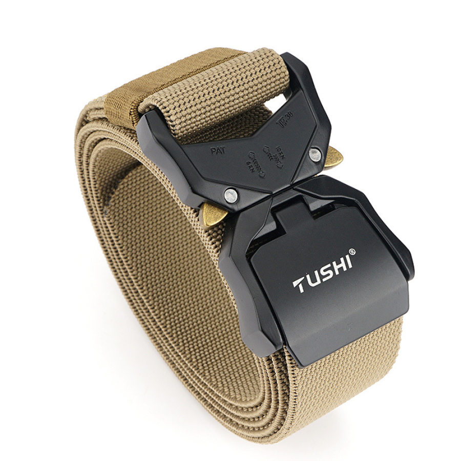 Unisex Vintage Outdoor Buckle Tactical Multi-Function Workwear Outdoor Belt