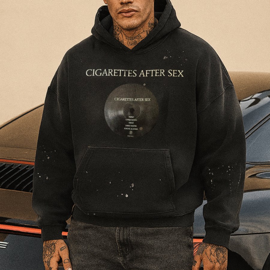 

Hoodie With Graphic Print For Casual Wear
