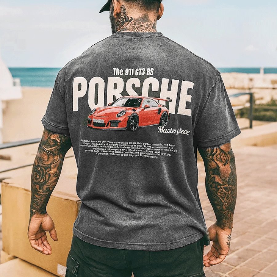 

Vintage Classic Racing Graphic T-Shirt For Car Enthusiasts