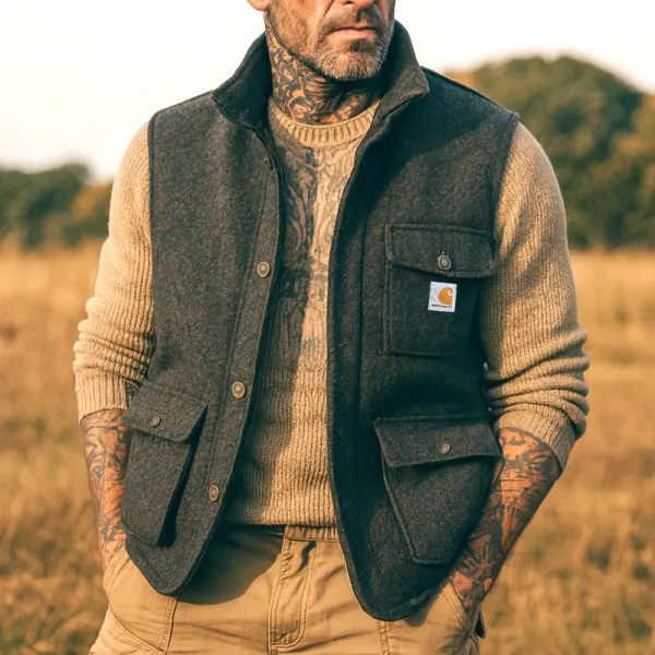 Stylish Vest With Warmth And Versatility For Outdoor Adventures - Wayrates.com 