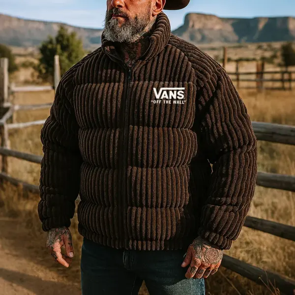 Men's Vintage Rustic Chenier Down Jacket - Wayrates.com 