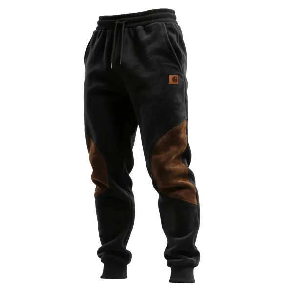 Carhartt Men's Contrast Color Stitching Elastic Waist Drawstring Trousers - Manlyhost.com 