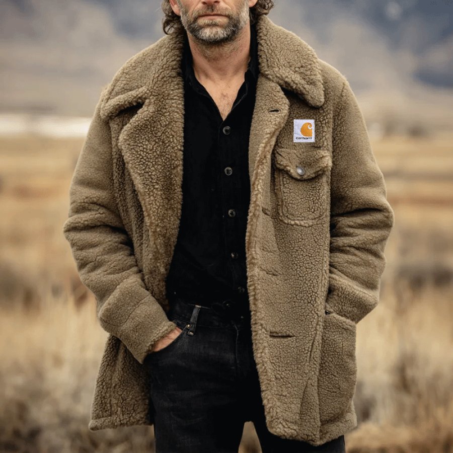 

Cozy Winter Jacket With Detachable Hood And Warm Lining