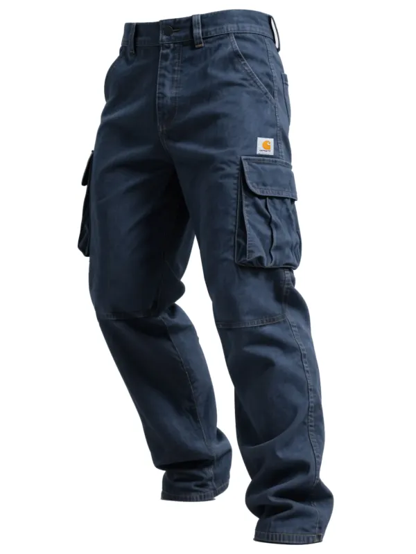 Men's Retro Casual Work Trousers - Pragmaace.com 