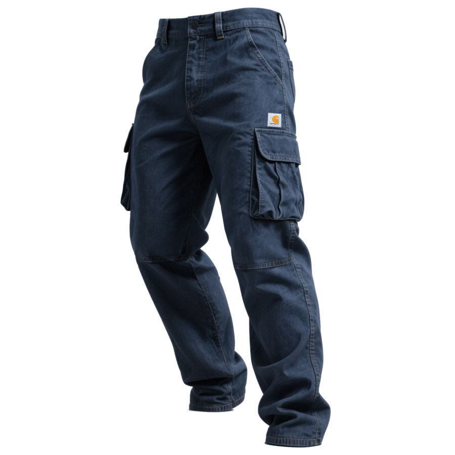 Men's Retro Casual Work Trousers