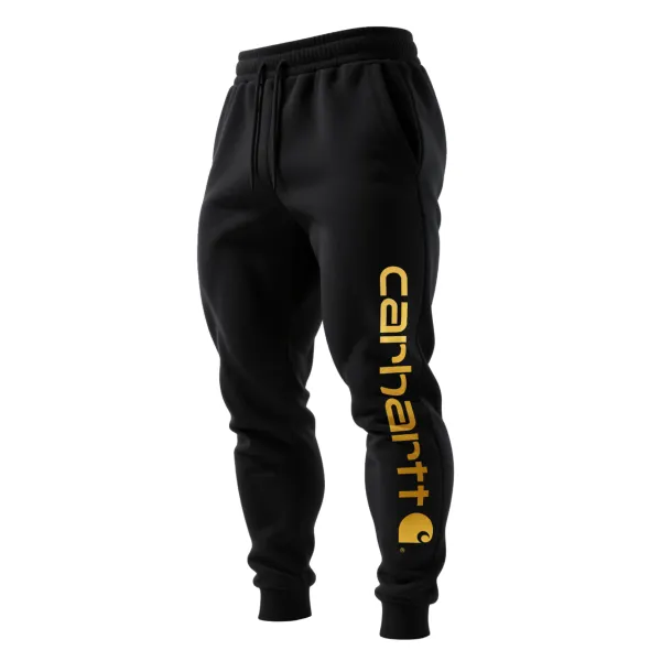 Men's Casual Elastic Waist Drawstring Trousers - Wayrates.com 