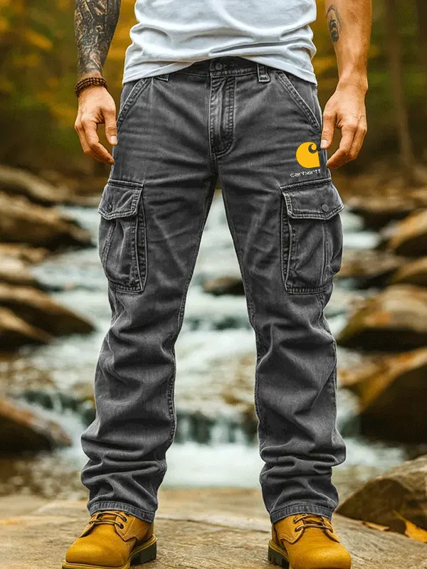 Corduroy Cargo Pants With Multi-Pockets For Outdoor Adventures - Pragmaace.com 