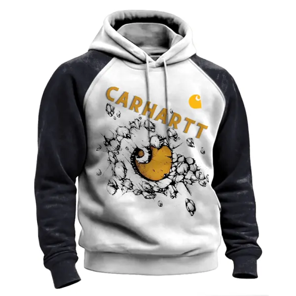 Austenitic Fleece With Fleece For Warmth Stylish Hoodie With Unique Graphic Design For Men - Wayrates.com 