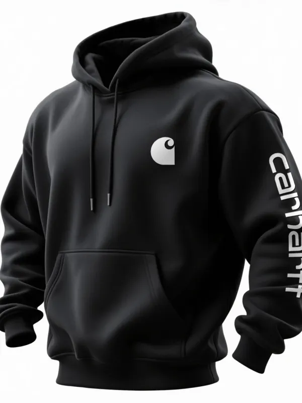 Carhartt Men's Loose Casual Hooded Sweatshirt - Menbarn.com 