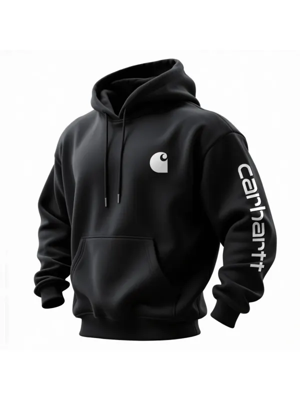 Loose Casual Hooded Sweatshirt - Aptkoi.com 