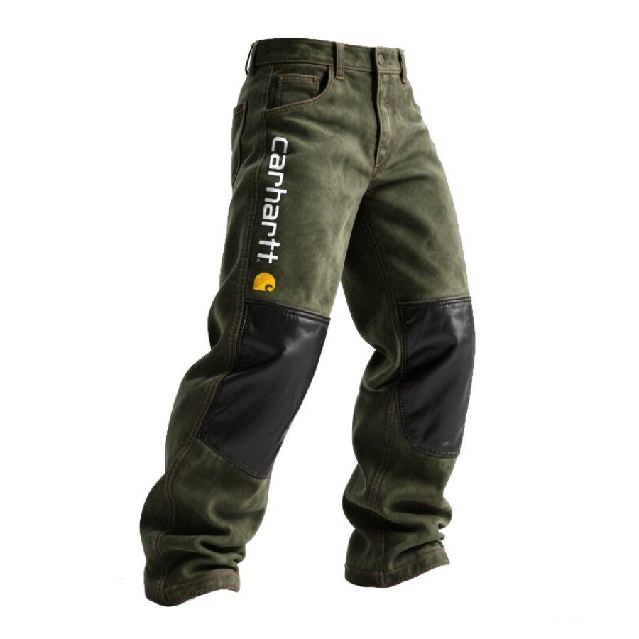 

Durable Work Trousers With Reinforced Knees For Outdoor Activities