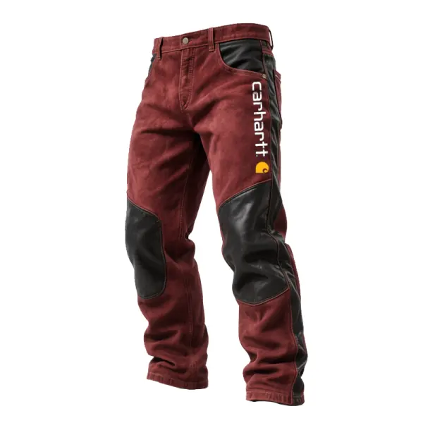 Durable Work Trousers With Reinforced Panels For Enhanced Durability And Comfort - Wayrates.com 