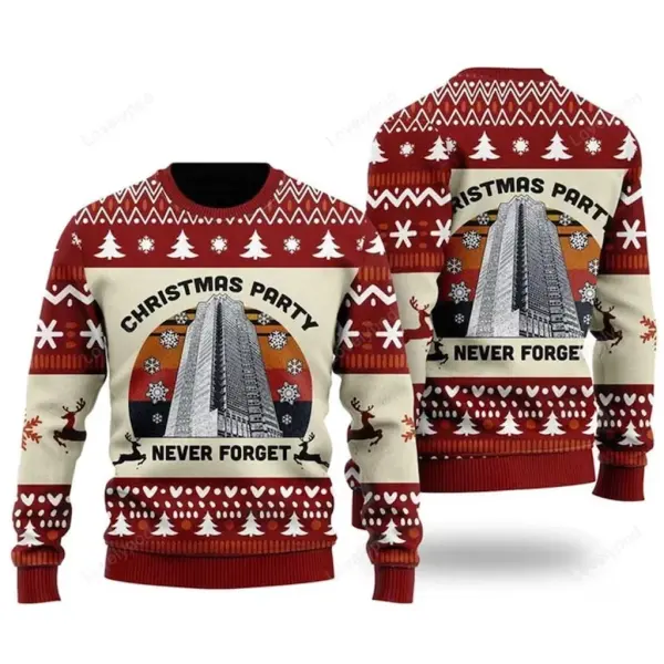 Christmas Party Sweater Never Forget - Wayrates.com 