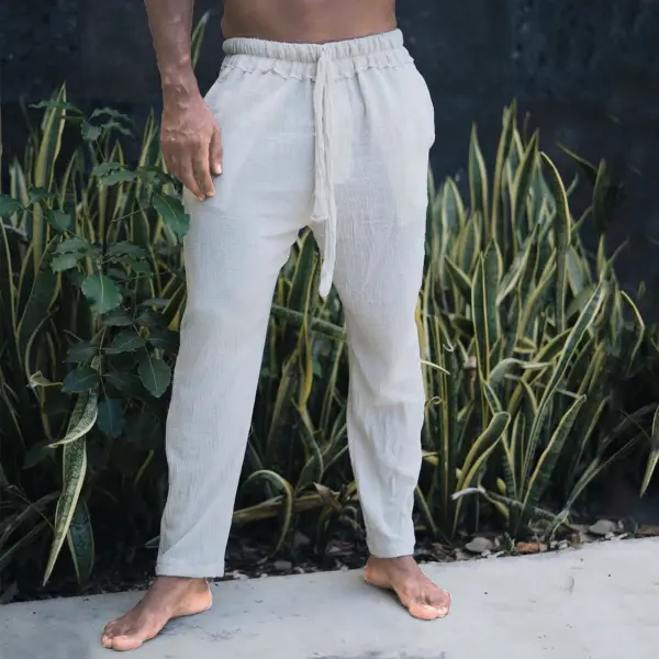 Men's Simple Casual Trousers - Bustalent.com 