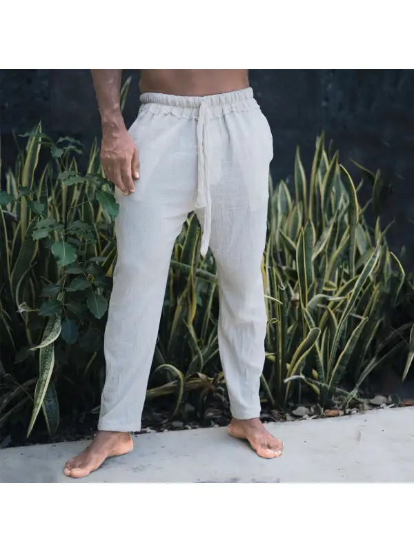 Men's Simple Casual Trousers - Anrider.com 