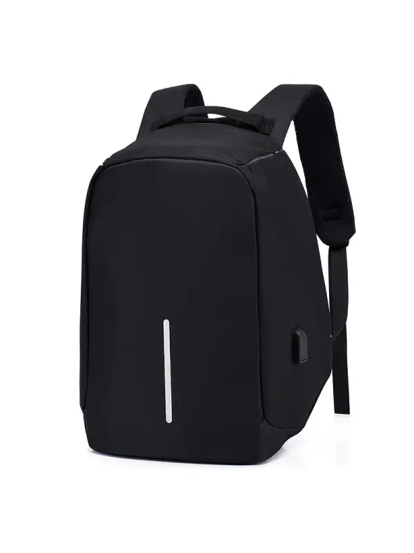 Cross-border Backpack Men's Business Travel Anti-theft Computer Bag 15.6-inch School Bag Waterproof Usb Charging Anti-theft Backpack - Godeskplus.com 