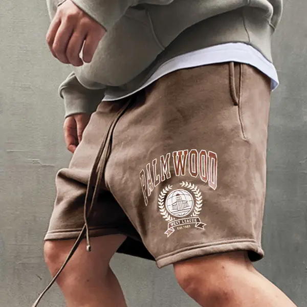 Men's Spring & Summer Vintage Letter Logo Sweatpants - Craftshock.com 