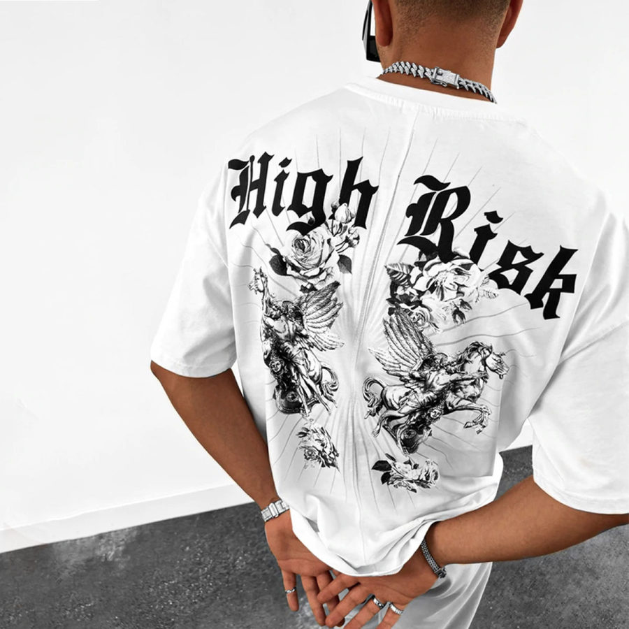 

Men's Fashion Printed Casual T-Shirt