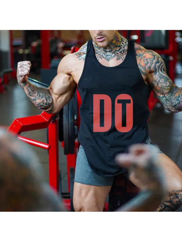 Do It Men's Printed Tank Top - Ootdmw.com 