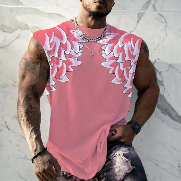 Men's Casual Anime Sports Vest - Suystarshop.com 